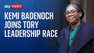 Kemi Badenoch enters Conservative leadership race to replace Rishi Sunak [upl. by Si779]