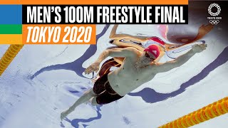 Swimming Mens 100m Freestyle Final  Tokyo 2020 Replays [upl. by Ennobe679]