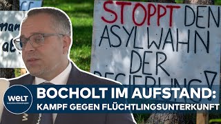 BOCHOLT Anwohner kämpfen gegen geplante Flüchtlingsunterkunft  Bürgerentscheid durchgesetzt [upl. by Rizas]