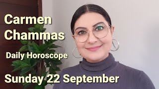 Sunday 22 September 2024 BornToday Horoscope Consultations ChartReading [upl. by Fulmis]