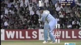 Sachin Tendulkar 90 Bombay v AUS 1996 WC [upl. by Magan]