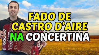 🇵🇹 Um bonito fado da música portuguesa O Fado de Castro DAire na concertina 🪗 [upl. by Arada]