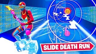 The HARDEST SLIDE DEATHRUN in Fortnite [upl. by Hsirap]