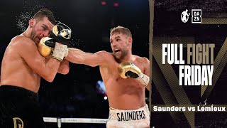 Full Fight  Billy Joe Saunders vs David Lemieux Saunders Goes To Canada To Defend Title FREE [upl. by Ellered926]