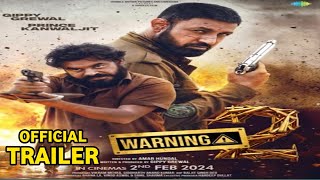 Warning 2 Trailer  Gippy Grewal  Dheeraj Kumar  Warning 2 Release Date [upl. by Eesdnyl]