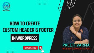 How To Create Custom Header and Footer in WordPress  Header and Footer in WordPress [upl. by Gnov]