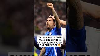 REPICE si scatena al GOL di ZACCAGNI ⚽  La sua RADIOCRONACA è da PELLE DOCA 😍 [upl. by Ecinrahs]