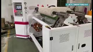 How does Center Drum Slitter work  Center Drum Slitting machine [upl. by Annol]