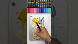 Drawing on A Brand New iPad with POSCAs satisfying [upl. by Gian]