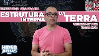 Geografia pro Enem  Estrutura Interna da Terra camadas Geologia [upl. by Reivaj]