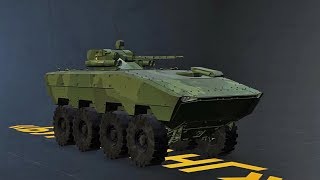 БМП К17 quotБумерангquot  Russian IFV K17 Bumerang [upl. by Cinom]