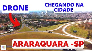 DRONE CHEGANDO EM ARARAQUARASP 4K [upl. by Engen]