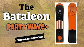 The 2021 Bataleon Party Wave  Snowboard Review [upl. by Theo]