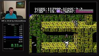 Ninja Gaiden NES Trilogy speedrun in 3603 by Orcus [upl. by Khoury]