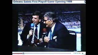 131988 NFL Today story with Al Hirt amp Jimmy the Greek then Saints stadium intros kinescope [upl. by Bekki]