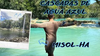 Cascadas de AGUA AZUL y MISOHA🌊 lugares paradisiacos en Chiapas México que tienes que conocer🛫 [upl. by Yrrol481]