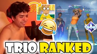 PGOD IGNA Y CRUZ EN PSICOPATAS TRIO RANKED🔥MOMENTOS DIVERTIDOS🤣 [upl. by Ehrenberg]