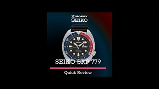 Quick review Seiko Turtle SRP 779 [upl. by Suoiluj724]