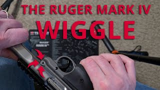 The Ruger Mark IV Wiggle How to eliminate movement between the upper and lower receivers frame [upl. by Belmonte]