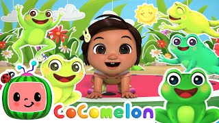 5 Speckled Frogs  Dance Party  CoComelon Nursery Rhymes amp Kids Songs [upl. by Nadda]