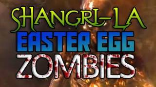 ShangriLa Zombies Easter Egg Step 9  Stone Symbol Tablets amp Snare Trap [upl. by Odnumde]