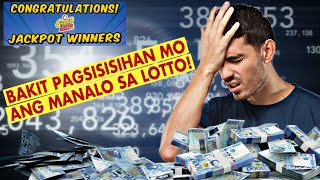 BAKIT PAGSISISIHAN MO ANG MANALO SA LOTTO  WOWMAZING STORIES [upl. by Colis]