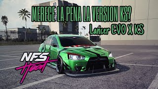 Merece la pena la versión KS Lancer EVO X  NFS HEAT [upl. by Woehick72]