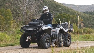 CanAm Outlander 6X6 Review [upl. by Enegue]