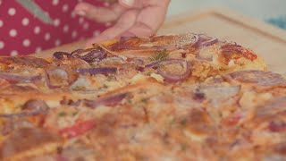 Pizza Rustica Campagnola  Giusina incucina  Seacily Edition [upl. by Yecak421]