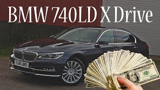 2016 BMW 740LD xDrive  for the rich and famous only  First Drive [upl. by Jacinto]