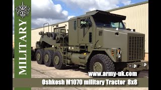 Oshkosh M1070 Tractor Units 8x8 [upl. by Luhem651]