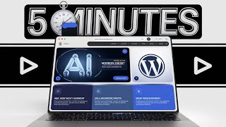 quotCreate a Professional Website in 5 Minutes with WordPress  AIquot [upl. by Rohpotsirhc87]