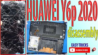 huawei Y6p 2020 disassembly and screen replacement [upl. by Anahpos]