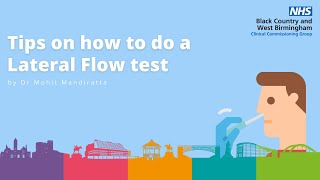 Tips on how to do a Lateral Flow test by Dr Mo Mandiratta [upl. by Iknarf]