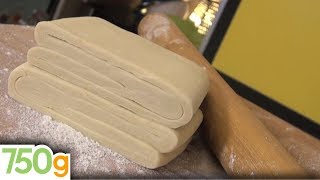 Recette de la Pâte feuilletée inversée  750g [upl. by Rodolphe956]