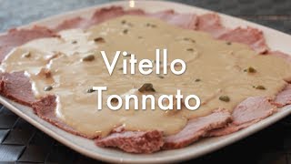 Vitel Toné o Vitello Tonnato  Recetas de Cocina ✅ [upl. by Farnham]