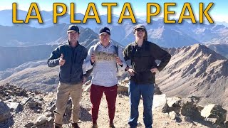 Conquering LA PLATA PEAK 14er Colorados Fifth Highest Mountain 14360 feet [upl. by Ecilahs]