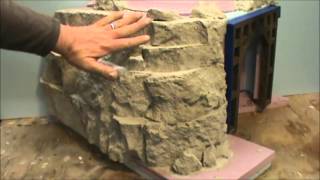 How to Make Rock Formation from Urethane Foam [upl. by Springer169]