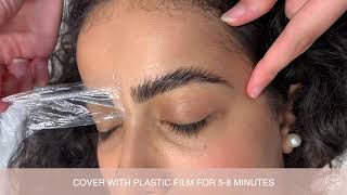 Perfect Eyelash Brow Lamination  Tutorial [upl. by Wake]