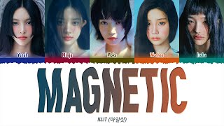 ILLIT 아일릿  Magnetic 1 HOUR LOOP Lyrics  1시간 가사 [upl. by Kloman769]