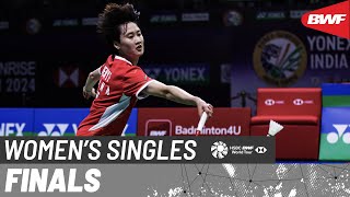 YONEX SUNRISE India Open 2024  Tai Tzu Ying TPE 4 vs Chen Yu Fei CHN 2  F [upl. by Matilde]