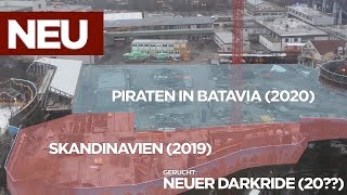 NEU 2019 Skandinavien Construction Update 1  EuropaPark [upl. by Necila468]