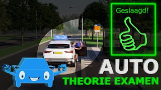 Compleet auto theorie examen december 2023  gevaarherkenning  kennis  inzicht  voorrang [upl. by Alios]