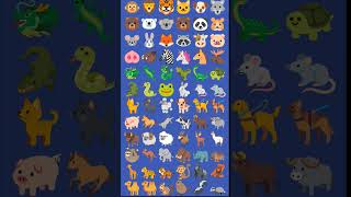 doganimals puzzle pets englishemojiquiz findtheoddemojiin20quizfortoday quizemojiemojigame [upl. by Soirtemed677]