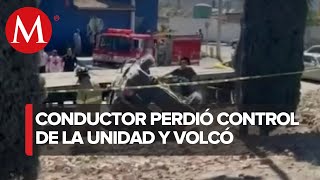 Muere un hombre tras volcadura en Nogales Sonora [upl. by Dorison]