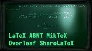 🍃 LaTeX  Instalação do Texniccenter MikTeX  Overleaf  ShareLaTeX [upl. by Daigle]