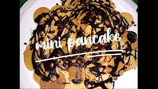 MINI PANCAKE  Quick And Easy mini pancake by Cooking Feast [upl. by Ettenaej]