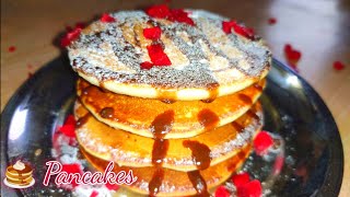 Eggless Pancakes  super soft and easy pancake  बहुत ही कम सामग्री में बनाए पैन केक [upl. by Jacquette]