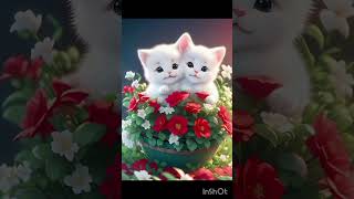 cute love cat song video caty sortssorts [upl. by Makell]