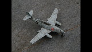 Messerschmitt Me262B 172 Hasegawa Kit [upl. by Walley589]